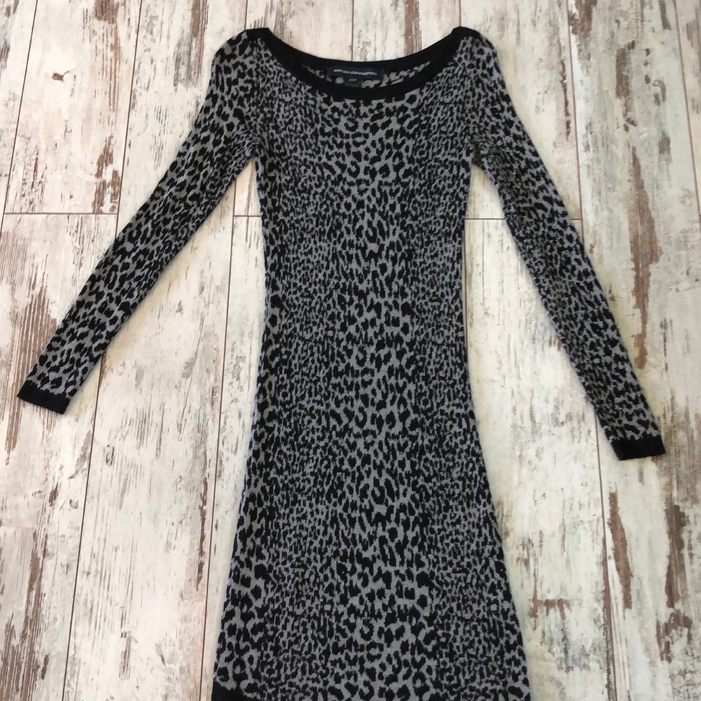 French Connection lightweight knit bodycon dress